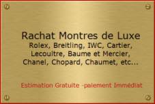 rachat montres de luxe