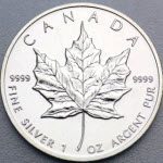 Pièce Maple Leaf argent 1 once
