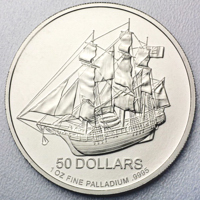 Pièce Palladium Bounty 1 once