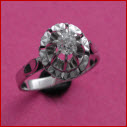 Bague or solitaire diamant 3347