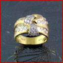 bague or diamants 5128-1