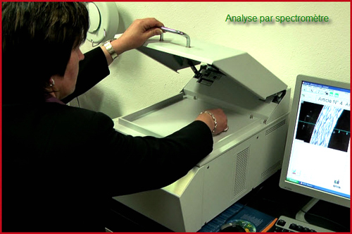 analyse métaux précieux spectrometre