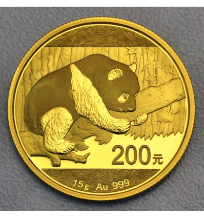 Pièce Or 15g Panda (Chine) ph1