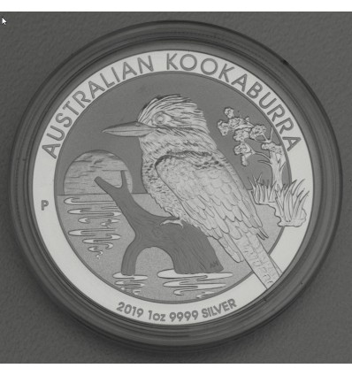  Pièce Argent Kookaburra 1 once (2019) b