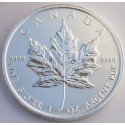 Pièce Maple Leaf argent 1 once 