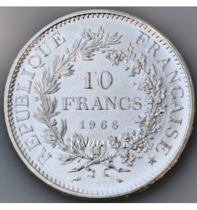 pièce de monnaie Hercule 10 Francs Revers