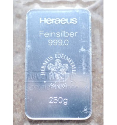 lingot métal Argent 250g