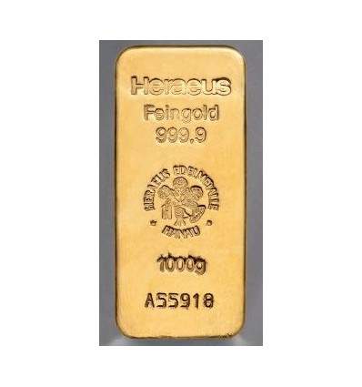 lingot Or 1000g exemple 1