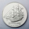 Pièce Cook Islands Bounty Palladium once revers