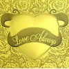 lingotin Or 5g Love Always (Pamp) détail 